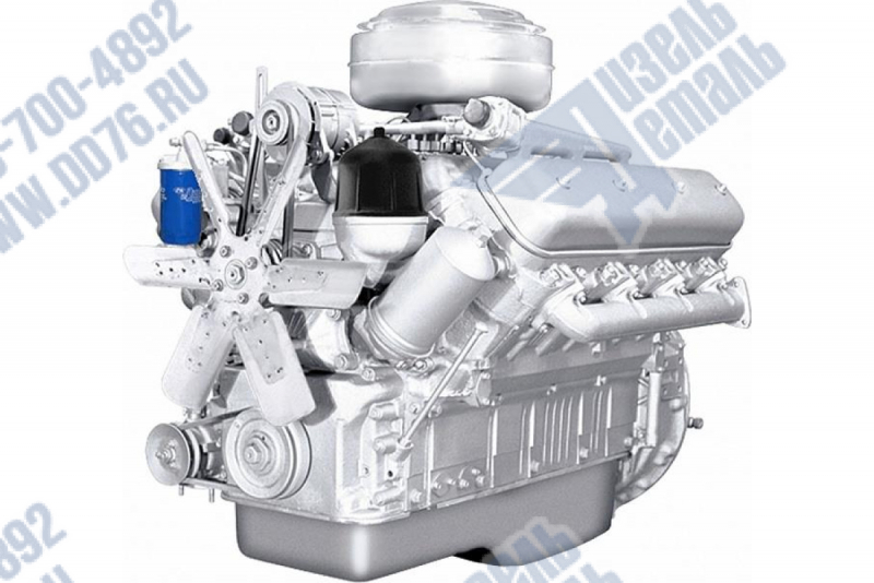 238ГМ2-1000186 Двигатель ЯМЗ 238ГМ2 без КП и сцепления основной комплектации