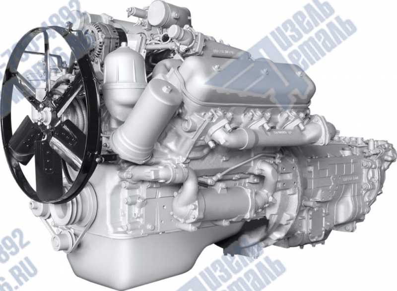 Картинка для Двигатель ЯМЗ 6562 с КП основной комплектации