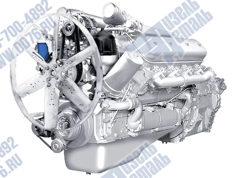 7513.1000016-03 Двигатель ЯМЗ 7513 с КП и сцеплением 3 комплектации