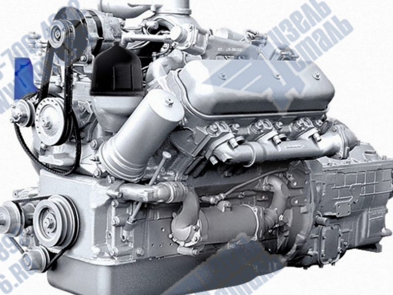 Картинка для Двигатель ЯМЗ 236НЕ с КП 24 комплектации