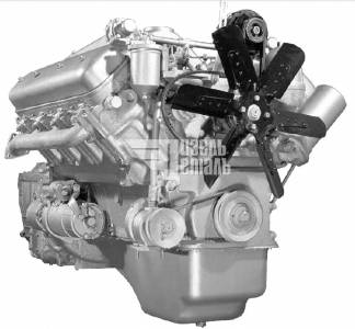 238М2-1000016-41 Двигатель ЯМЗ 238М2 с КП 41 комплектации