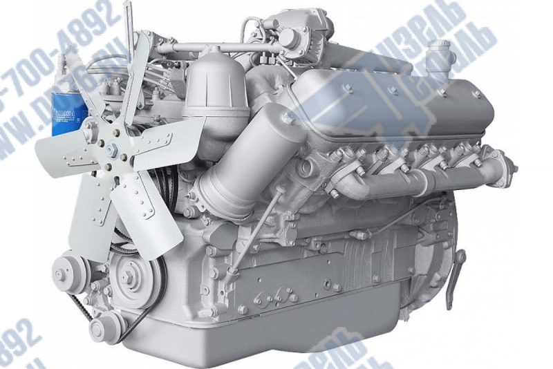 238Б-1000205 Двигатель ЯМЗ 238Б без КП и сцепления 19 комплектации
